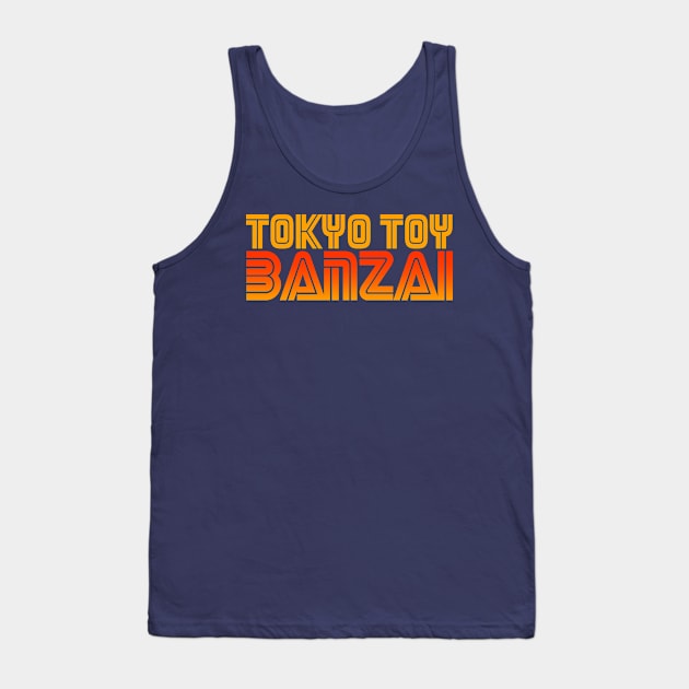 TOKYO TOY BANZAI "SUNSET" LOGO Tank Top by TOKYO TOY BASTARD TEE BODEGA